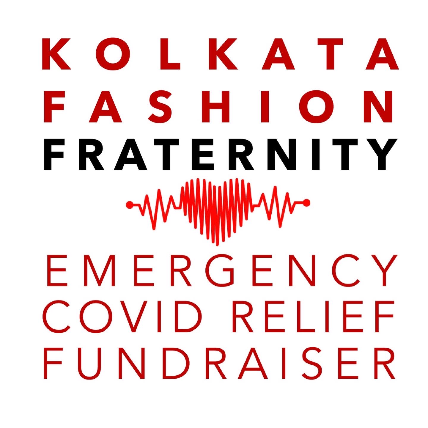 A COVID-19 RELIEF INITIATIVE by the Kolkata Fashion Fraternity